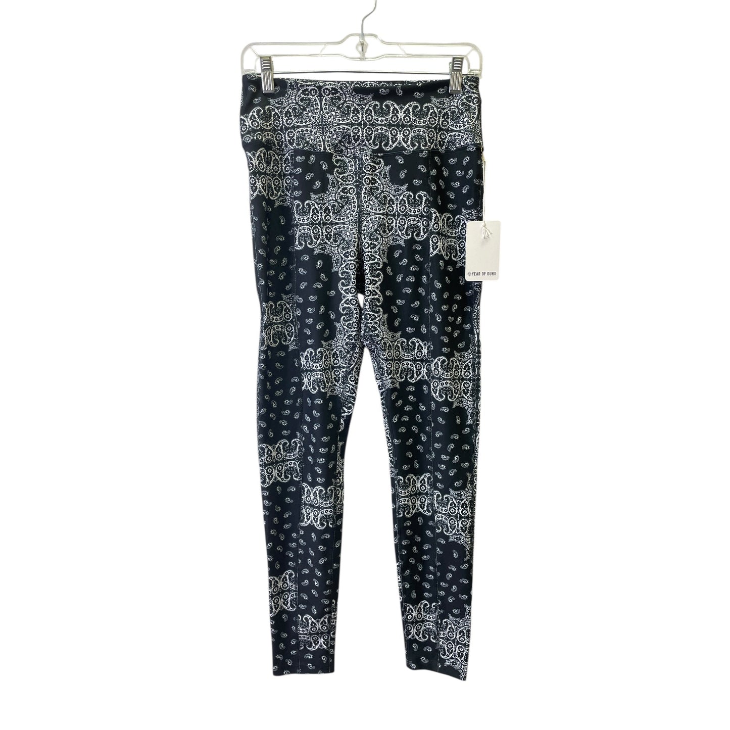 Athletic Leggings By Year Of Ours In Black & White, Size:L