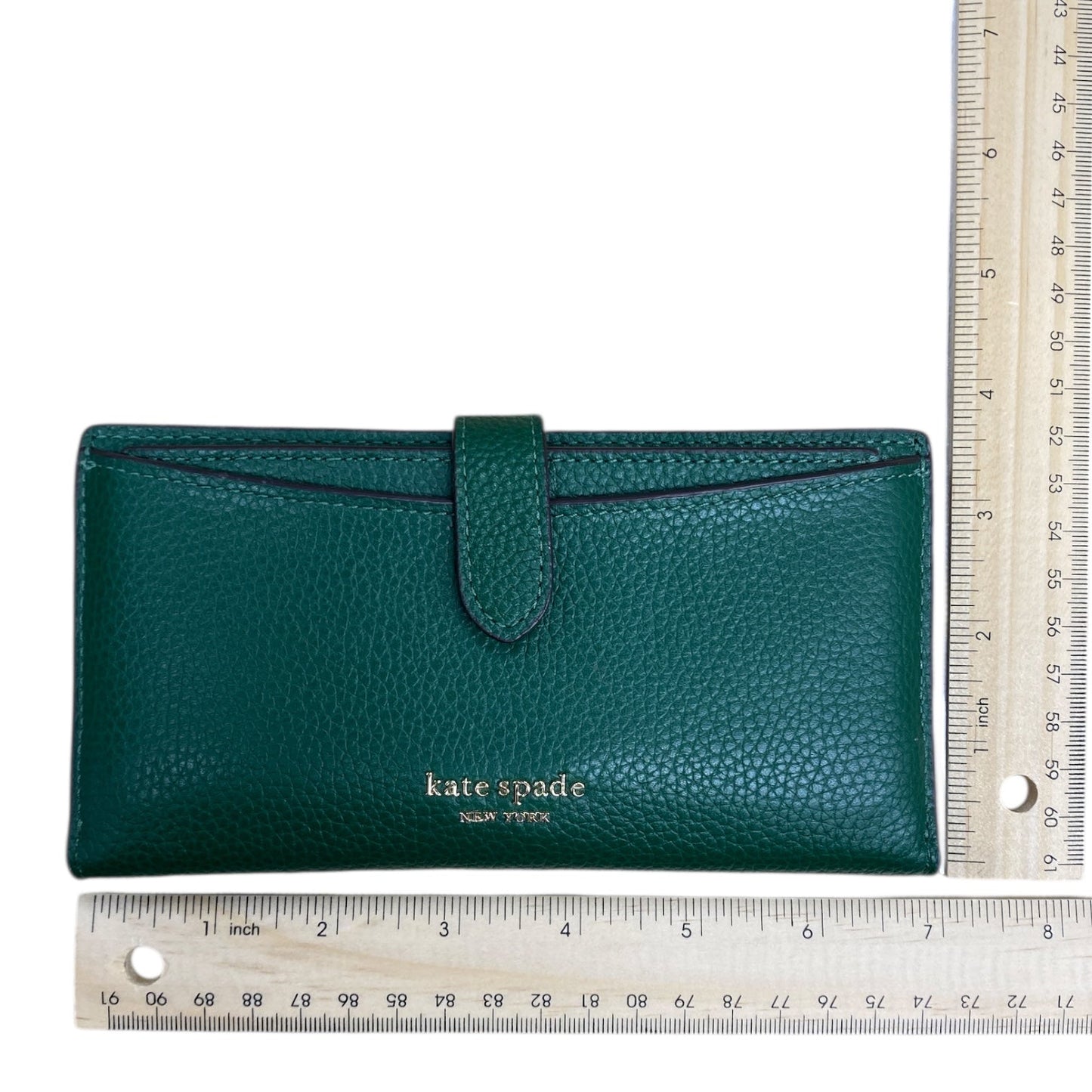 Wallet Designer By Kate Spade In Green, Size:Medium