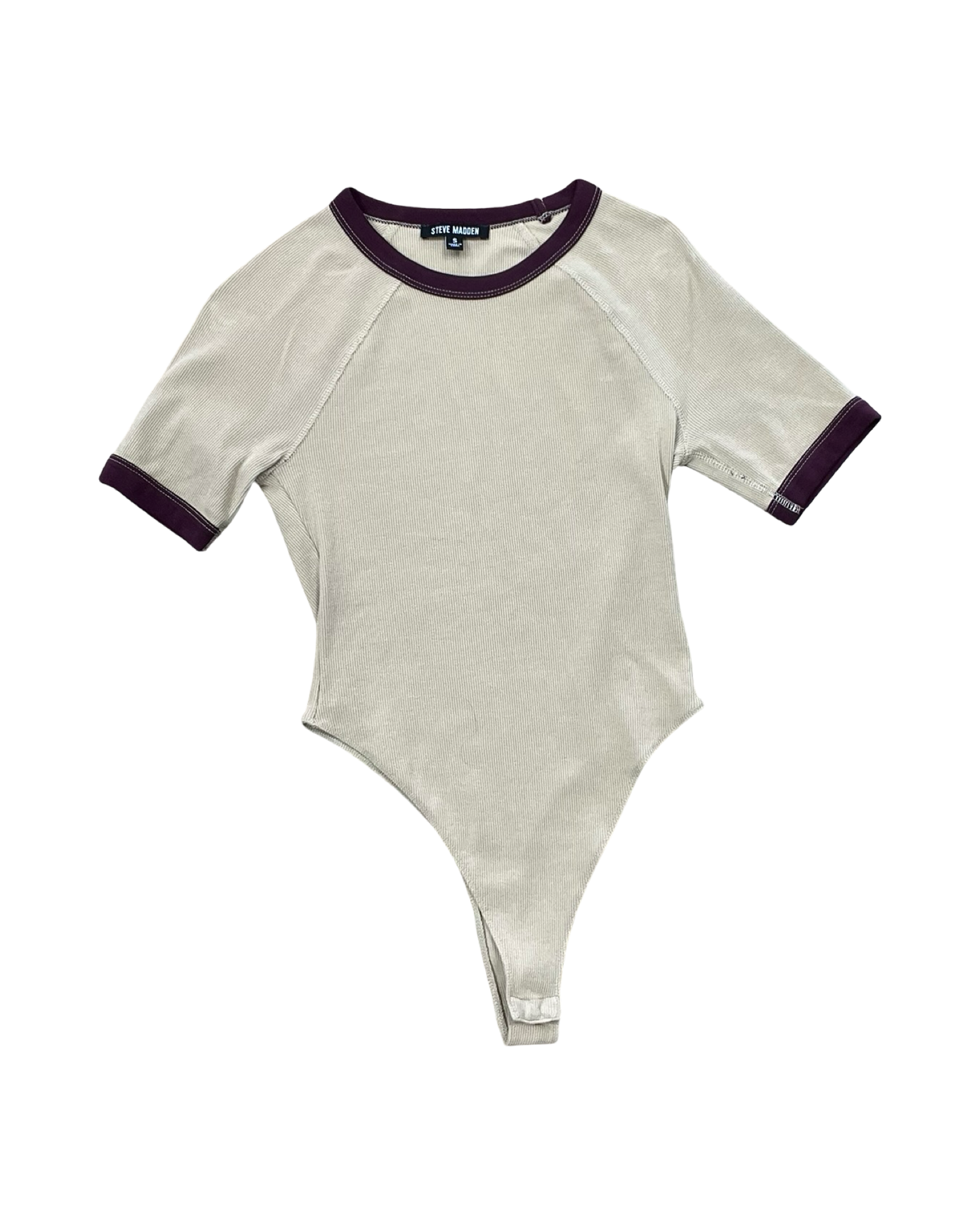 Bodysuit By Steve Madden In Tan, Size:S