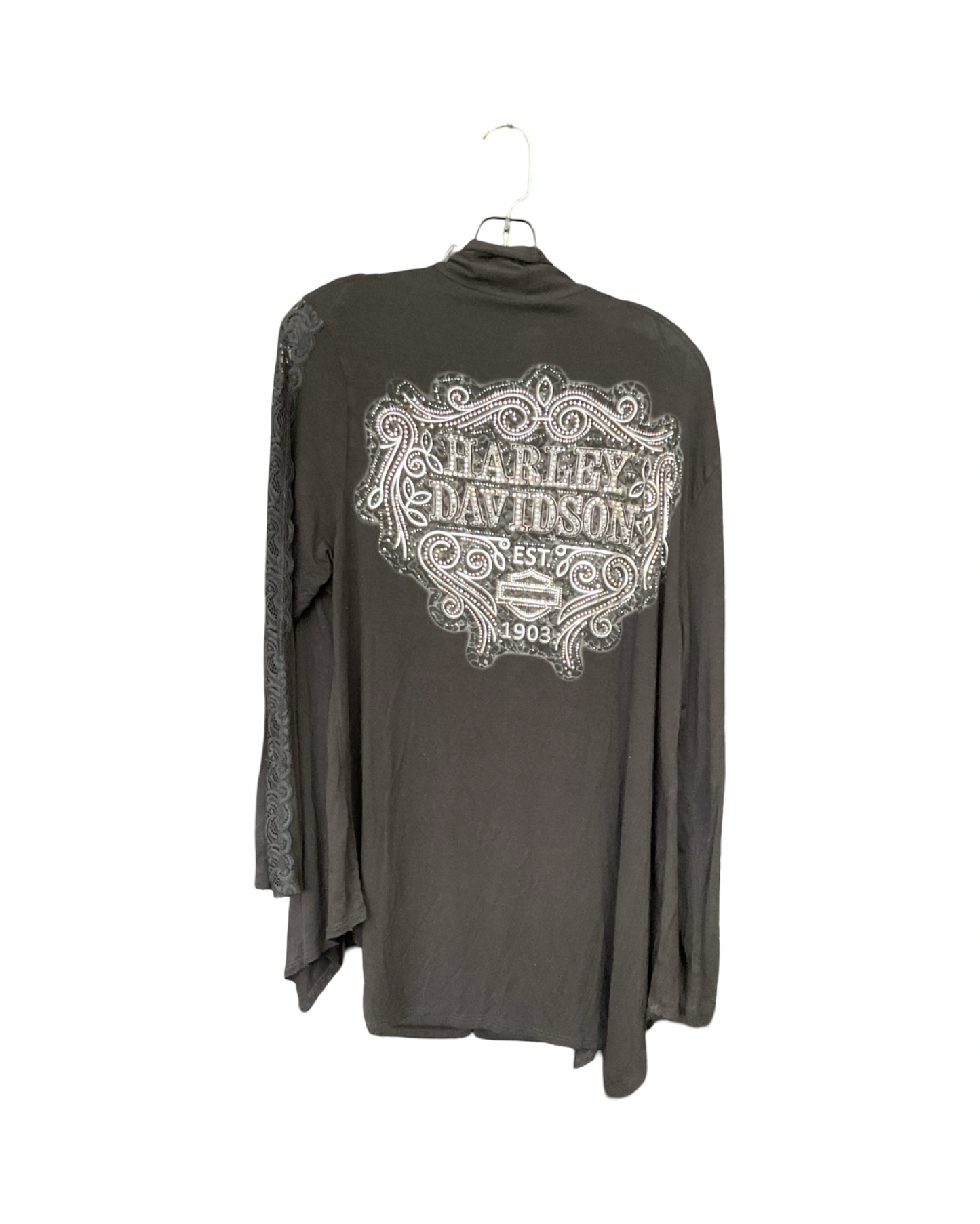 Cardigan By Harley Davidson In Black, Size:1X