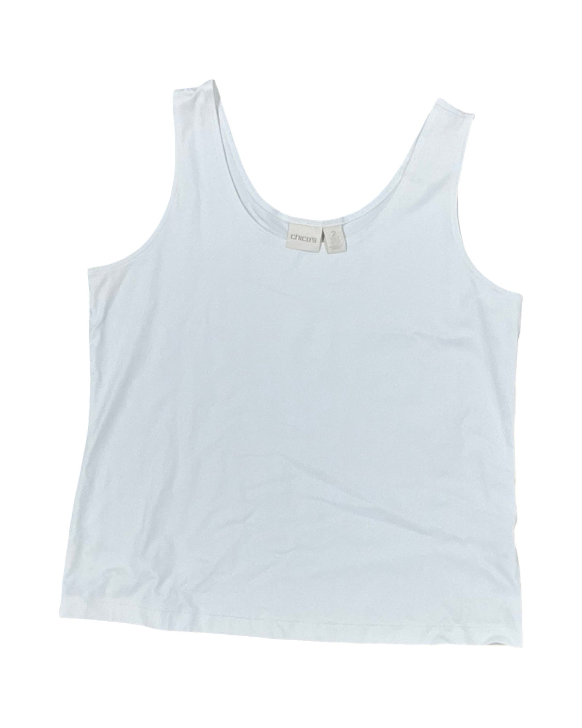 Top Cami By Chicos In White, Size:2X