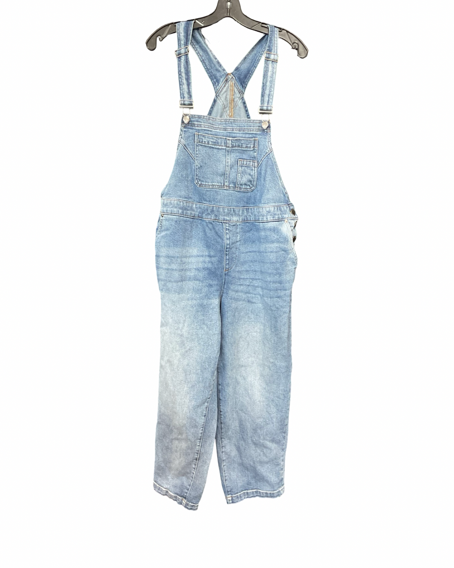 Overalls By Lane Bryant In Blue Denim, Size:Xl