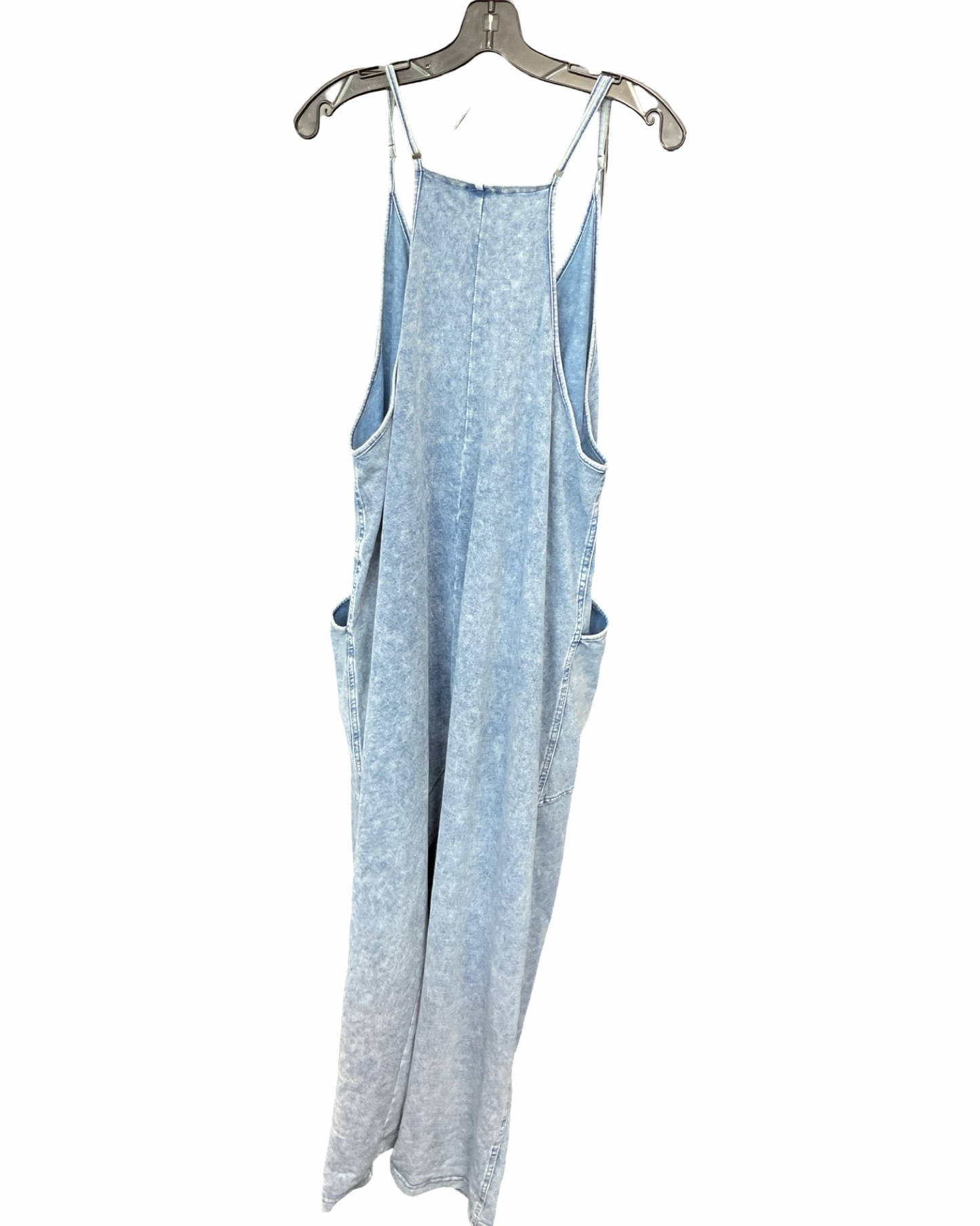 Jumpsuit By Clothes Mentor In Blue, Size:Xl