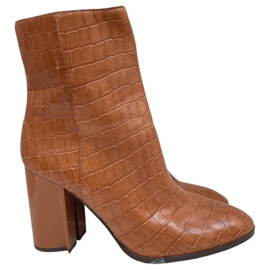 Boots Designer By Coach In Brown, Size:10