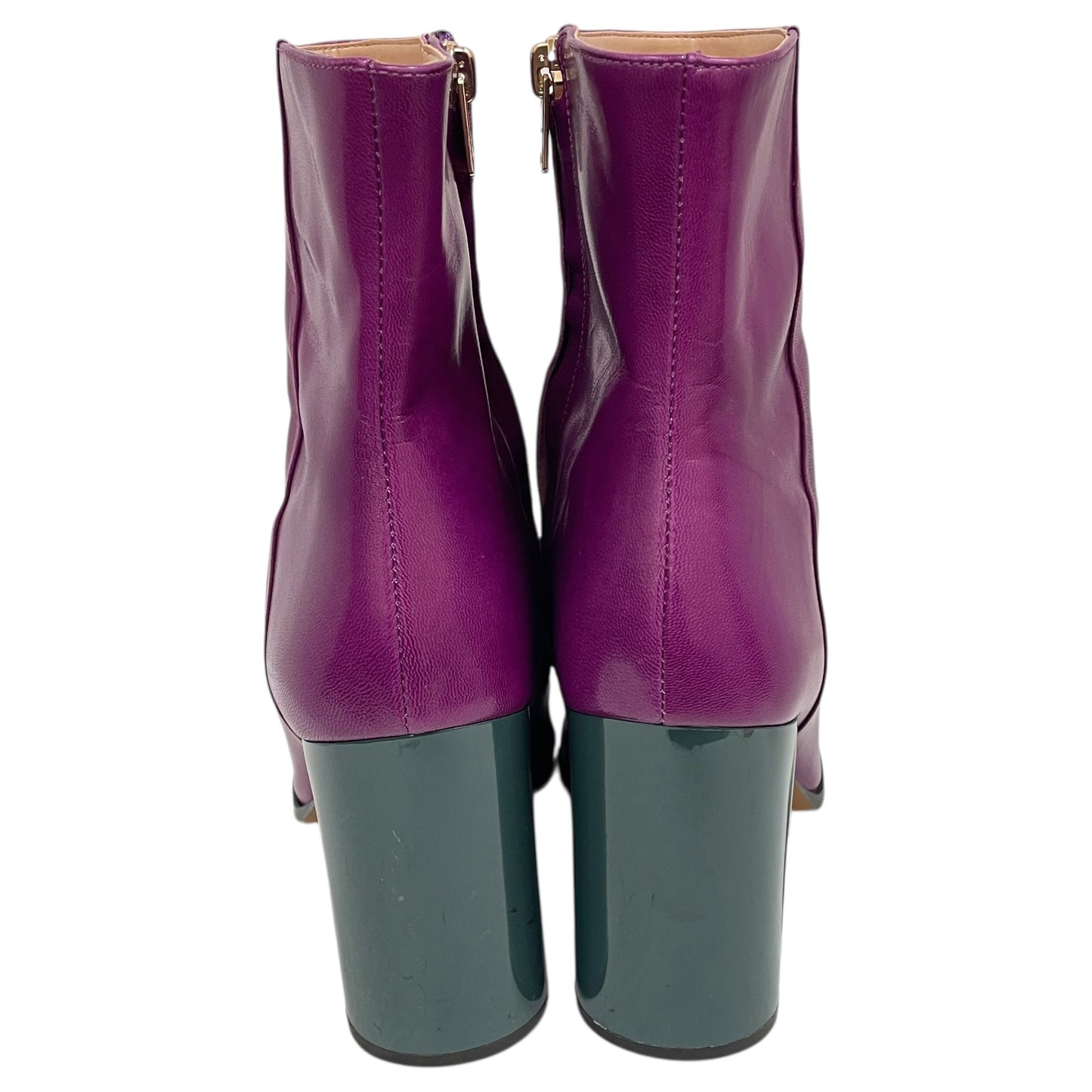 Boots Designer By Coach In Purple, Size:10