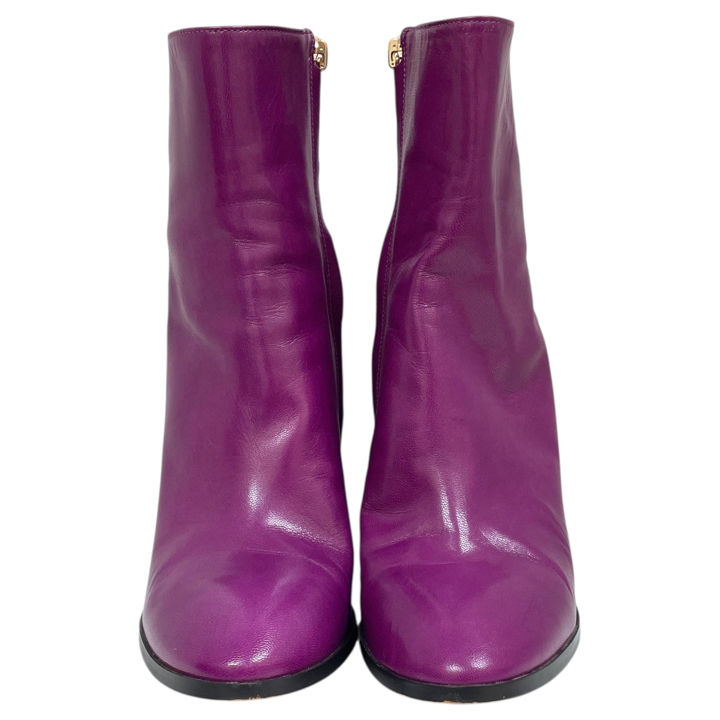Boots Designer By Coach In Purple, Size:10