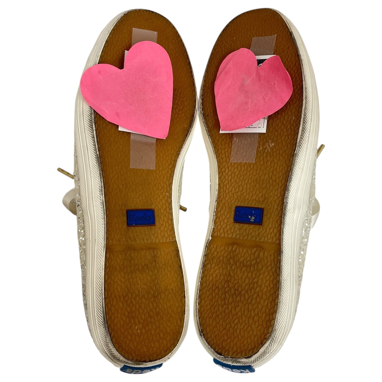 Shoes Designer By Kate Spade In Cream, Size:8