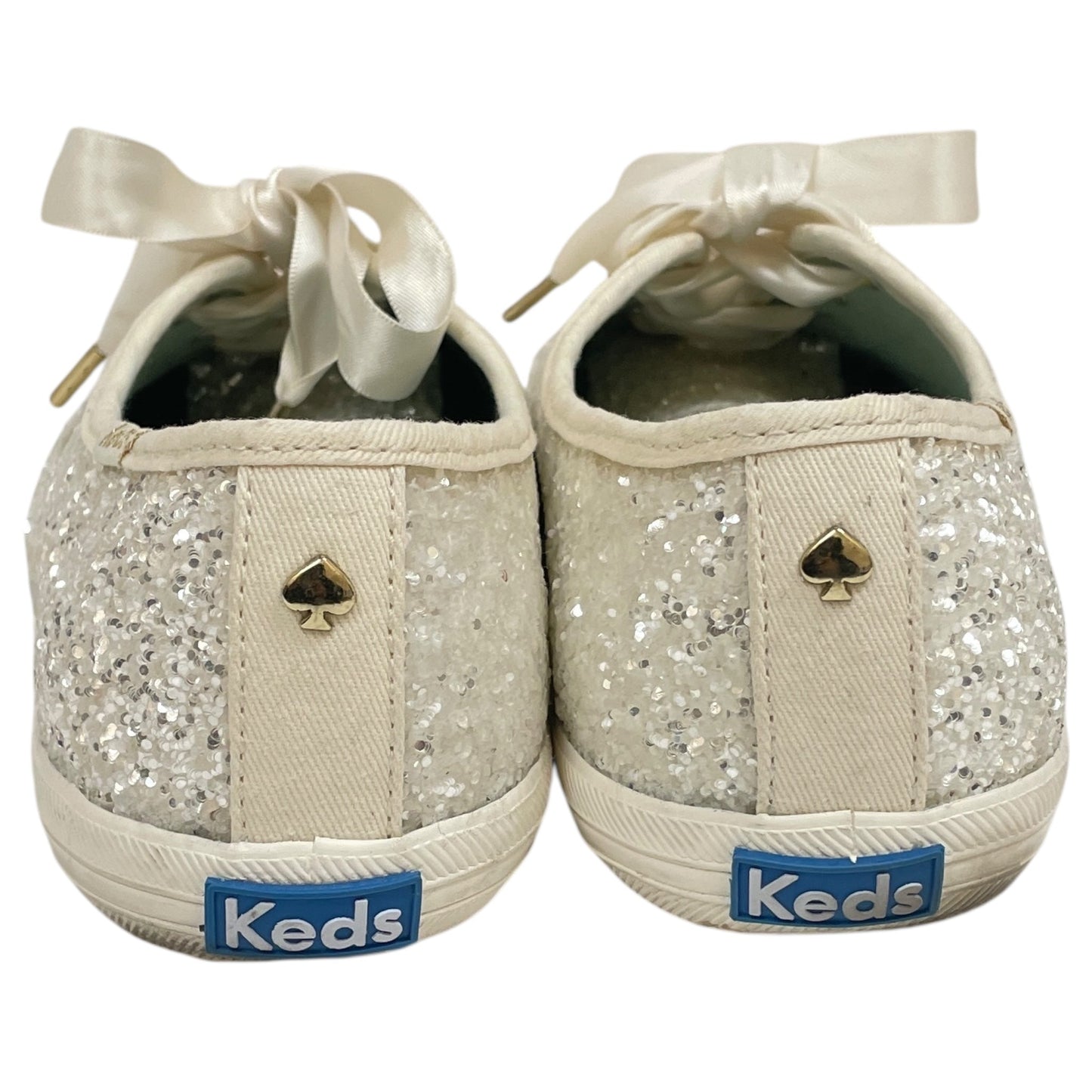 Shoes Designer By Kate Spade In Cream, Size:8