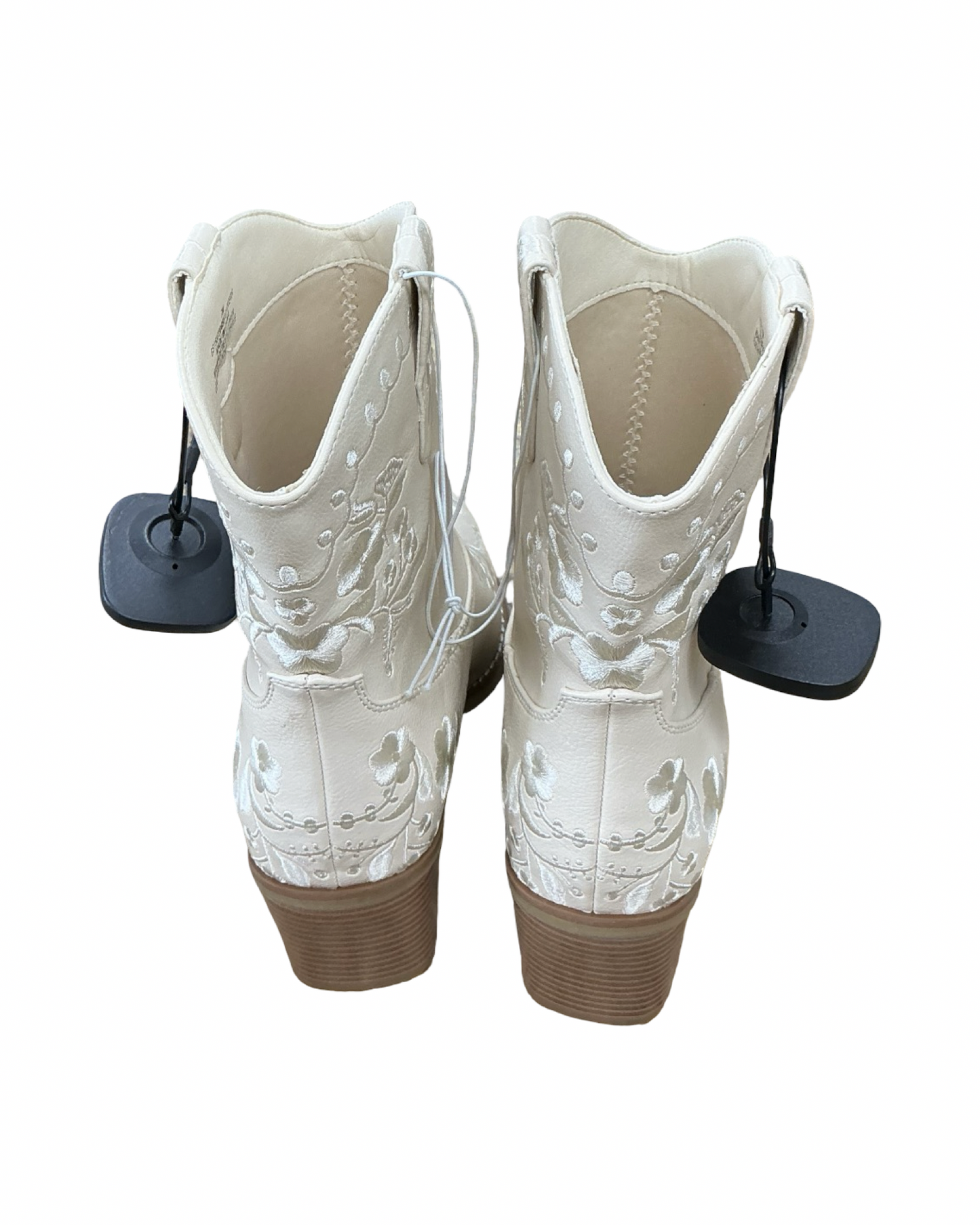 Boots Western By Mia In Cream, Size:7