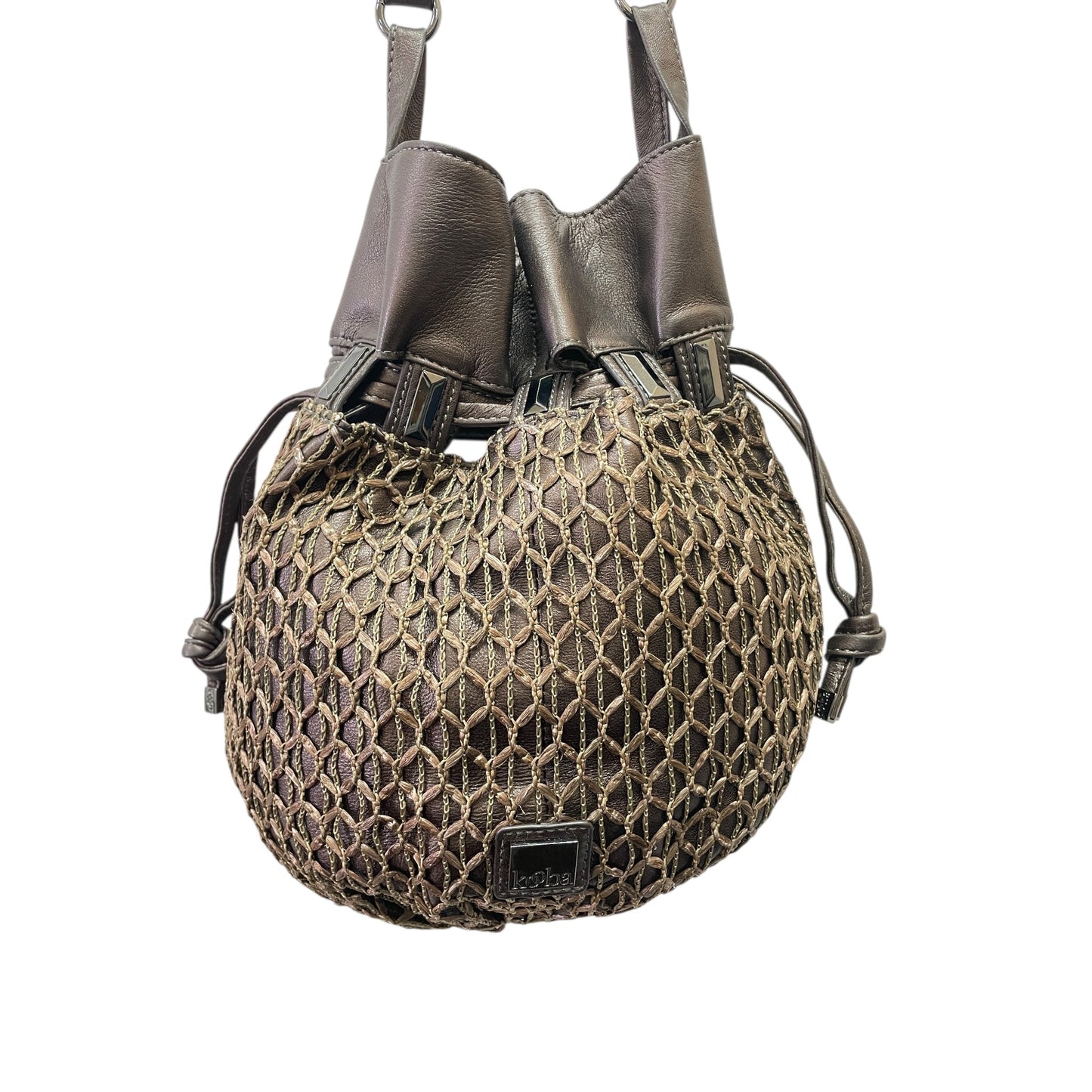 Handbag By Kooba In Brown & Tan, Size:Medium