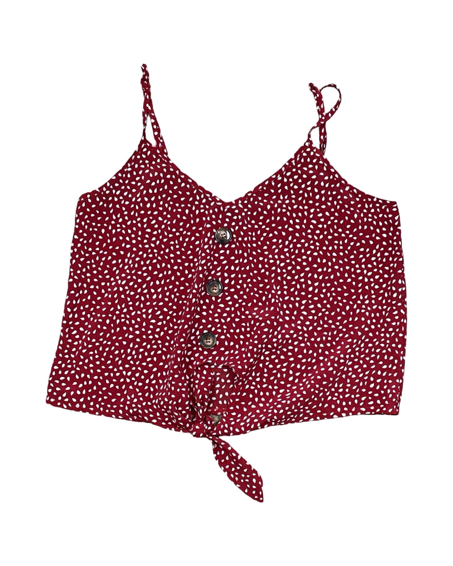 Top Cami By Shein In Red & White, Size:M
