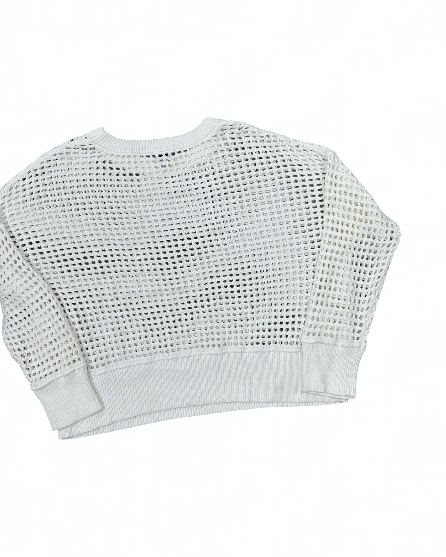 Sweater By A New Day In White, Size:1X