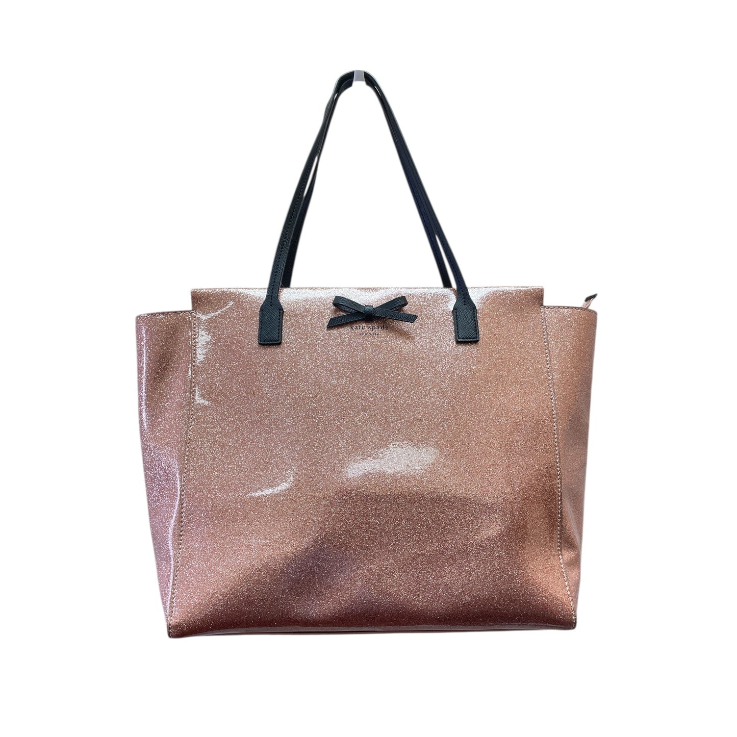 Tote Designer By Kate Spade In Rose Gold, Size:Large