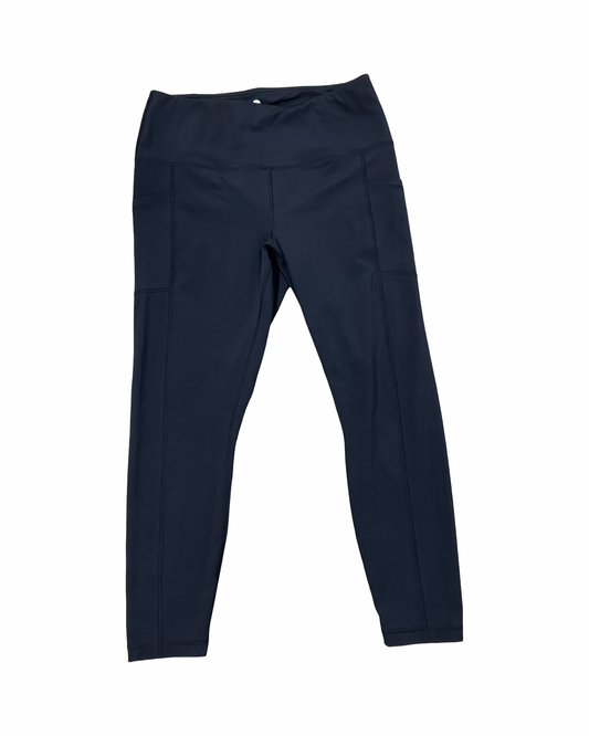 Athletic Leggings By 90 Degrees By Reflex In Black, Size:Xl