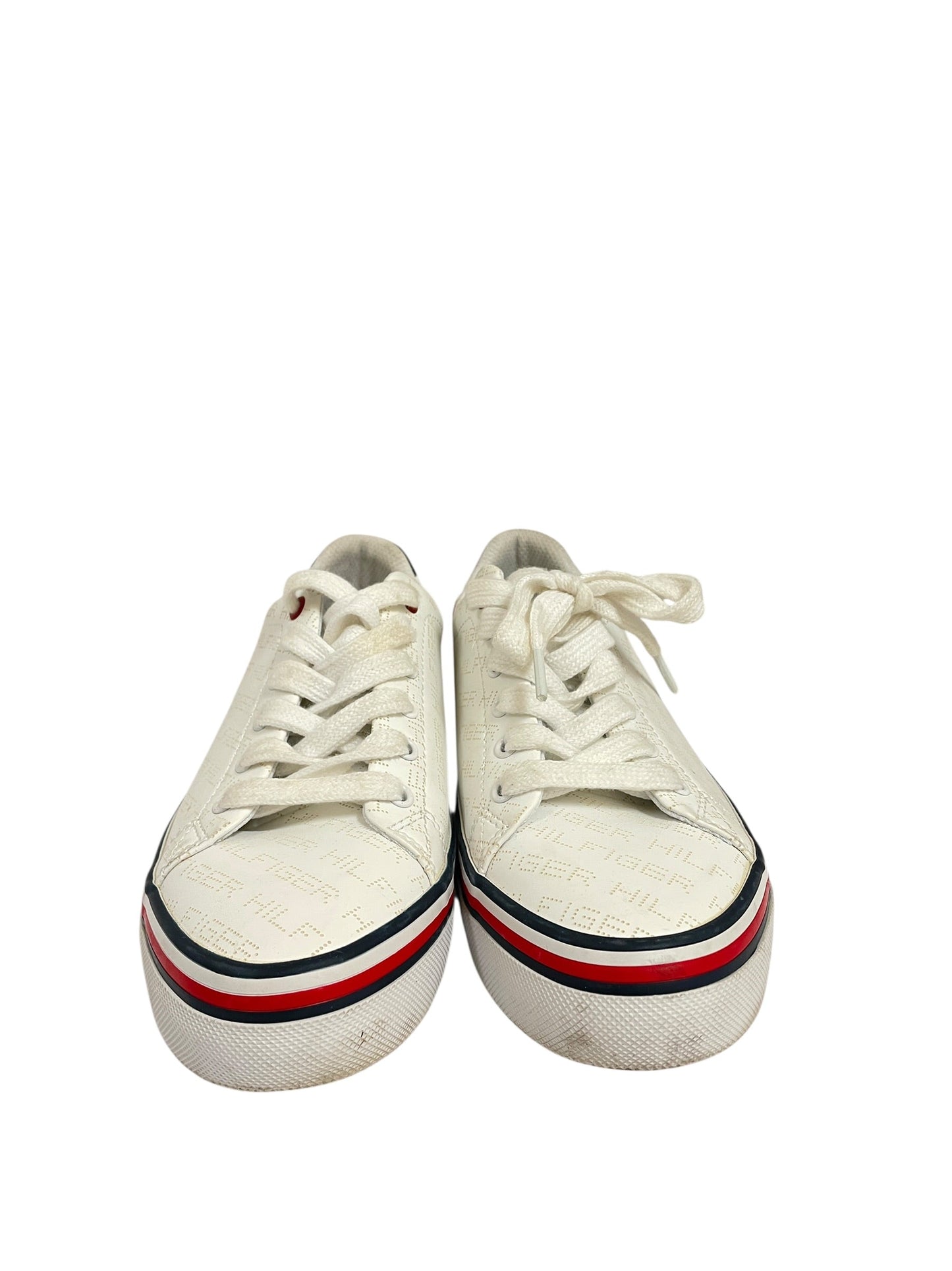 Shoes Sneakers By Tommy Hilfiger In Blue & Red & White, Size:6.5