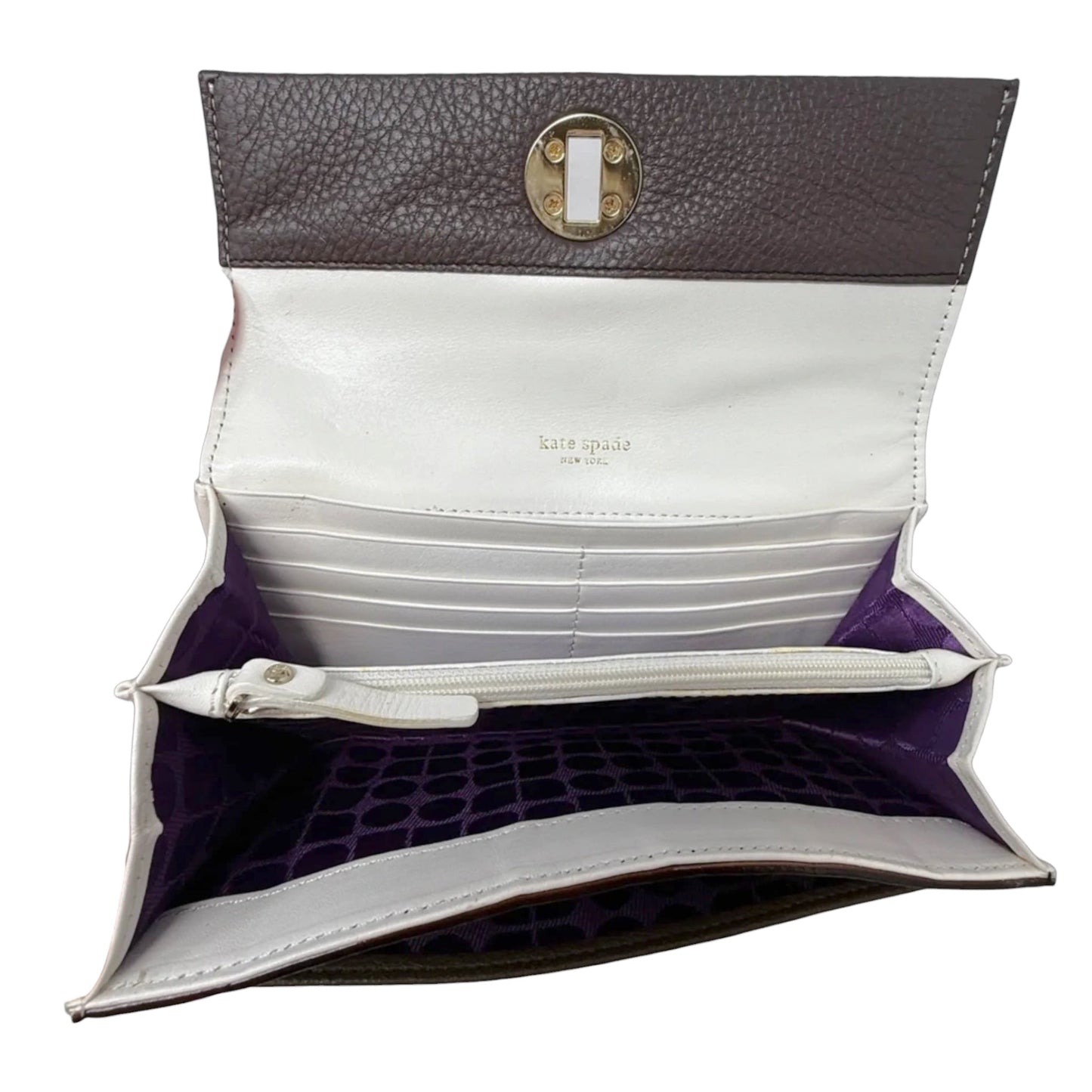 Cyndy Bexley Turnlock Wallet
 Designer By Kate Spade, Size: Large