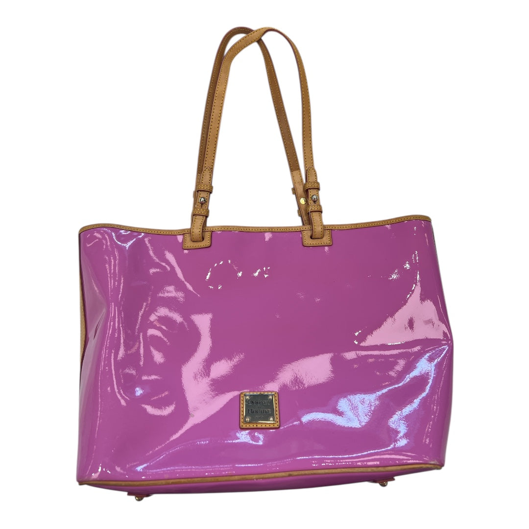 Handbag Designer By Dooney And Bourke In Pink, Size:Large
