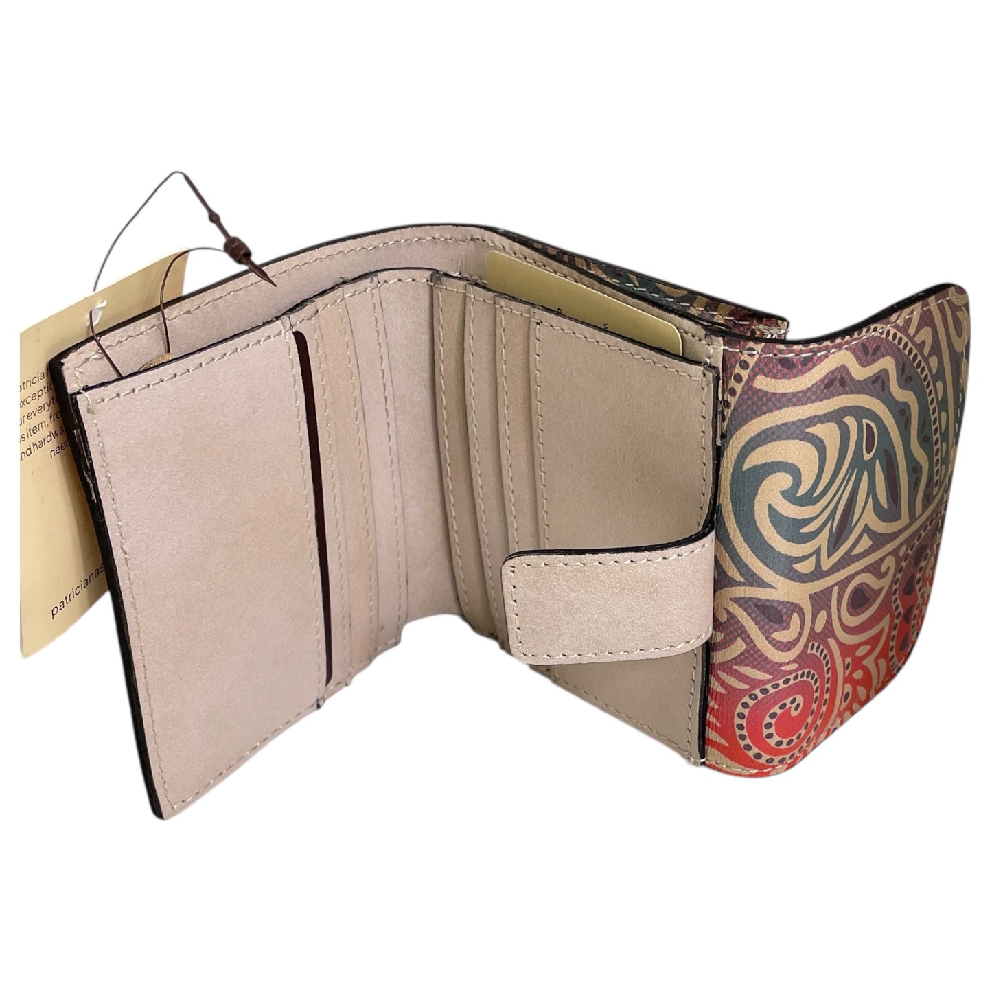 Wallet Designer By Patricia Nash In Purple & Tan, Size:Small