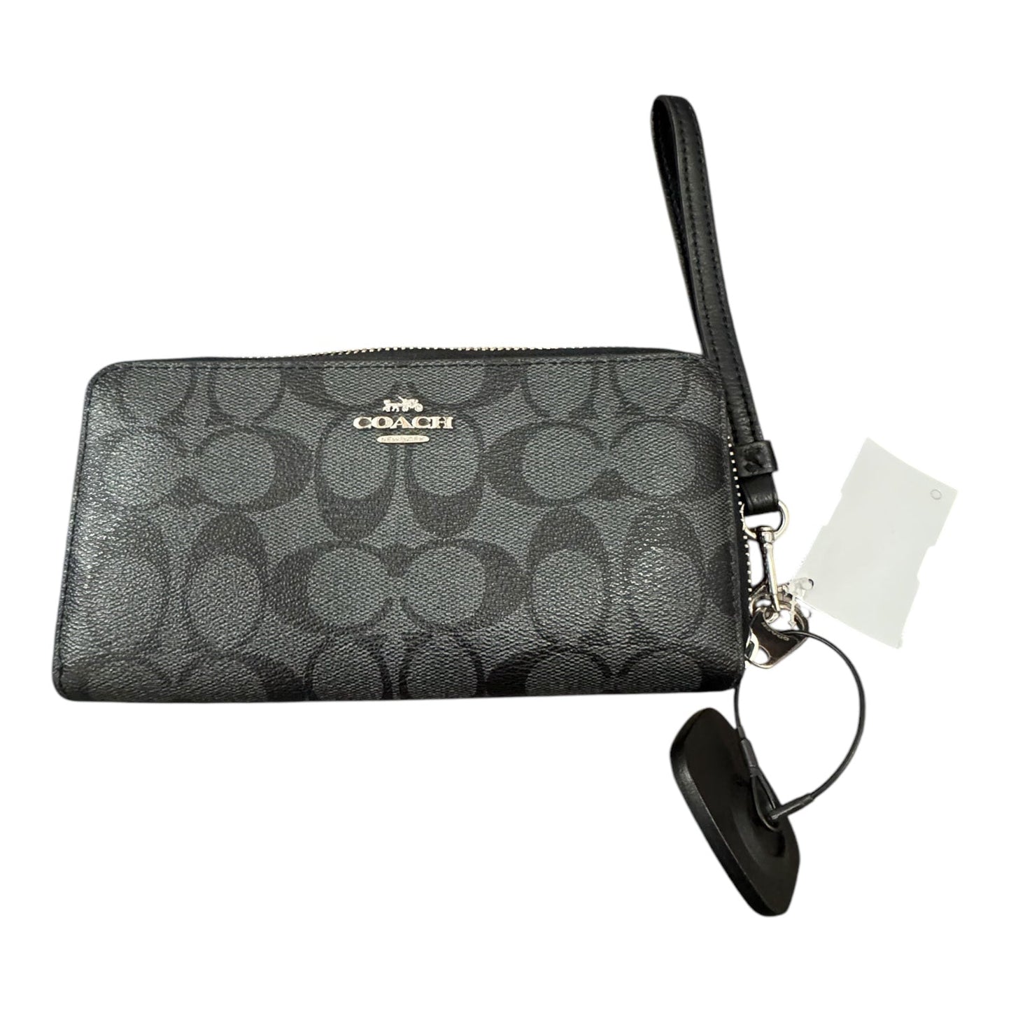 Wallet Designer By Coach In Grey, Size:Large