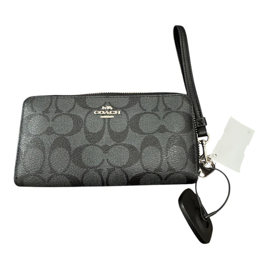 Wallet Designer By Coach In Grey, Size:Large