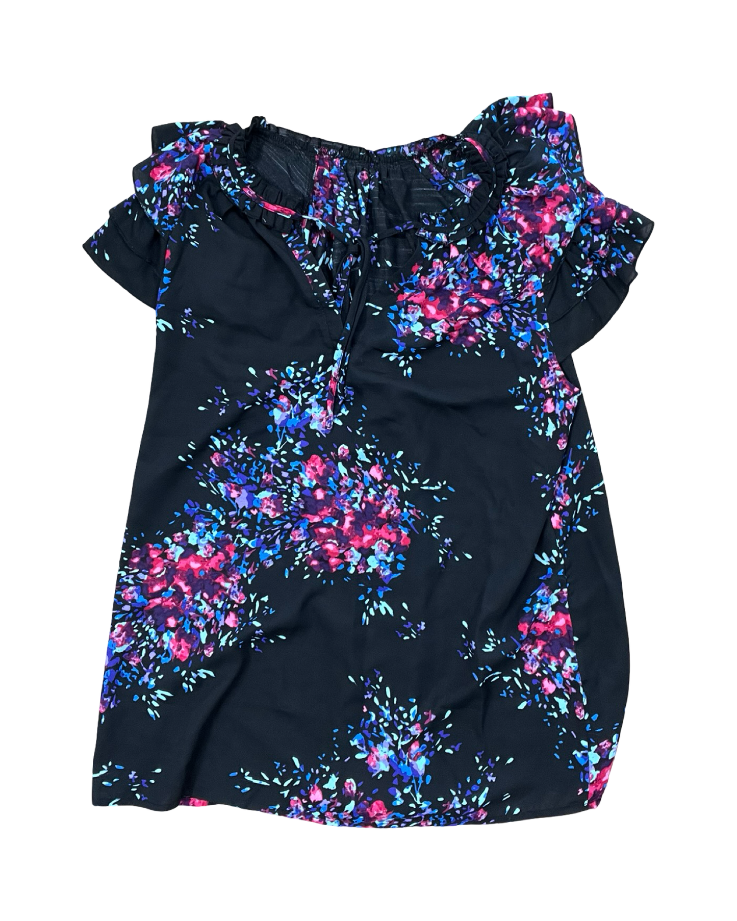 Top Ss By Clothes Mentor In Black, Size:Xl