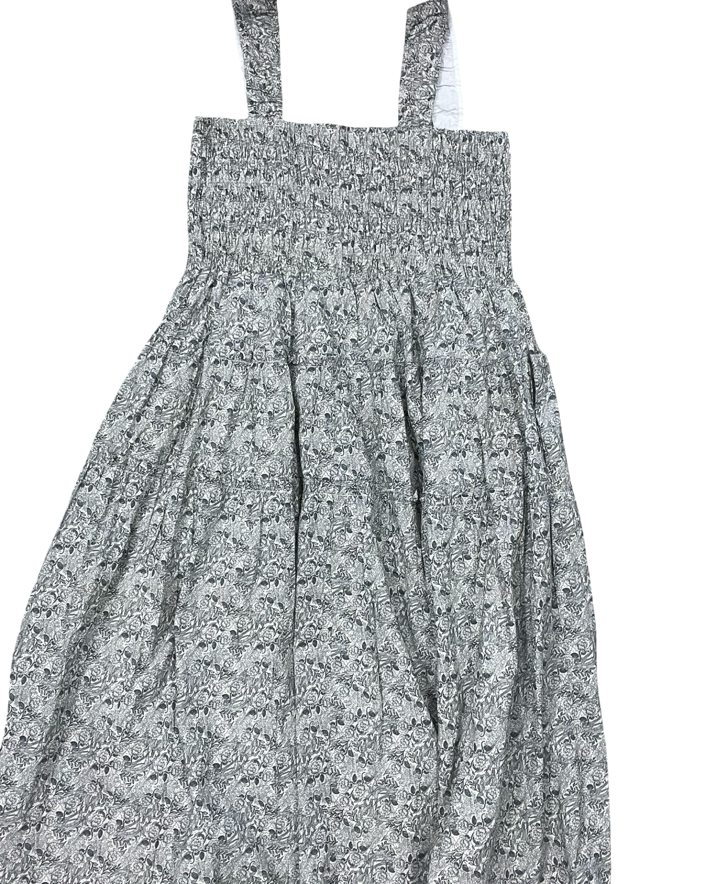 Dress Casual Maxi By Clothes Mentor In Green & White, Size:L