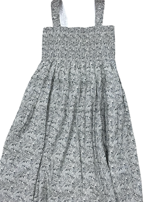 Dress Casual Maxi By Clothes Mentor In Green & White, Size:L