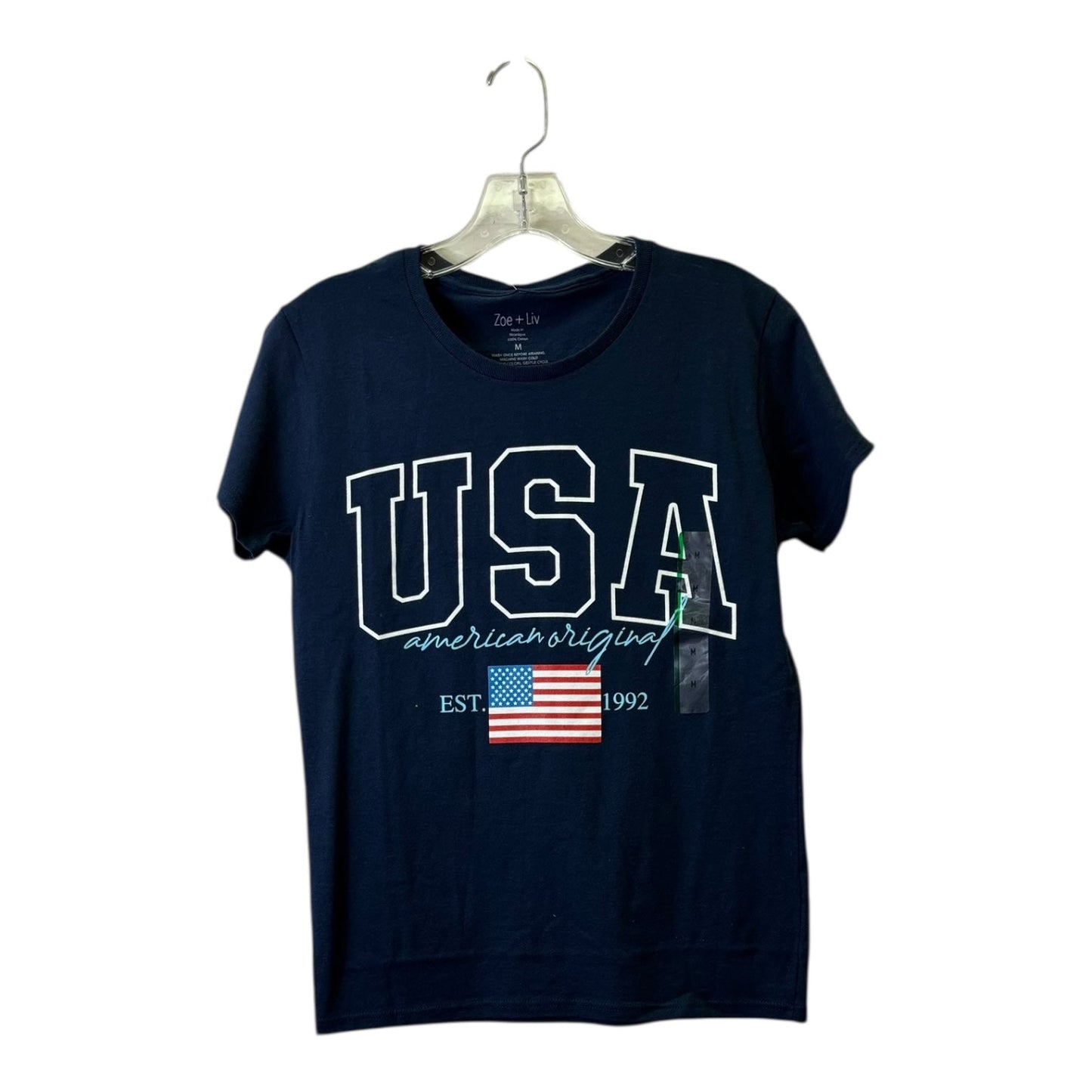 Top Ss By Zoe And Liv In Blue, Size:M