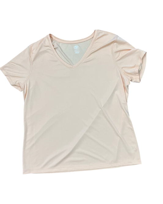 Athletic Top Ss By Athletic Works In Orange, Size:Xl