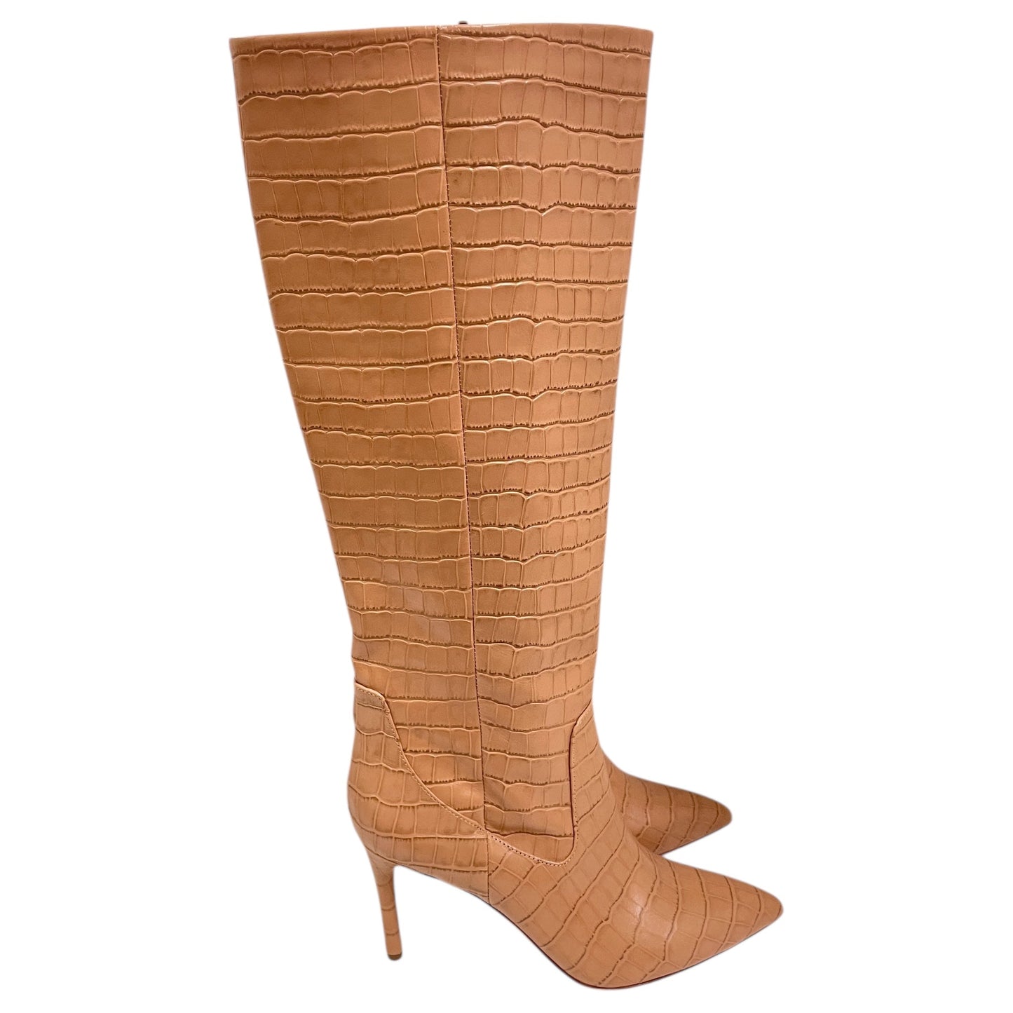 Boots Knee Heels By Antonio Melani In Tan, Size:9