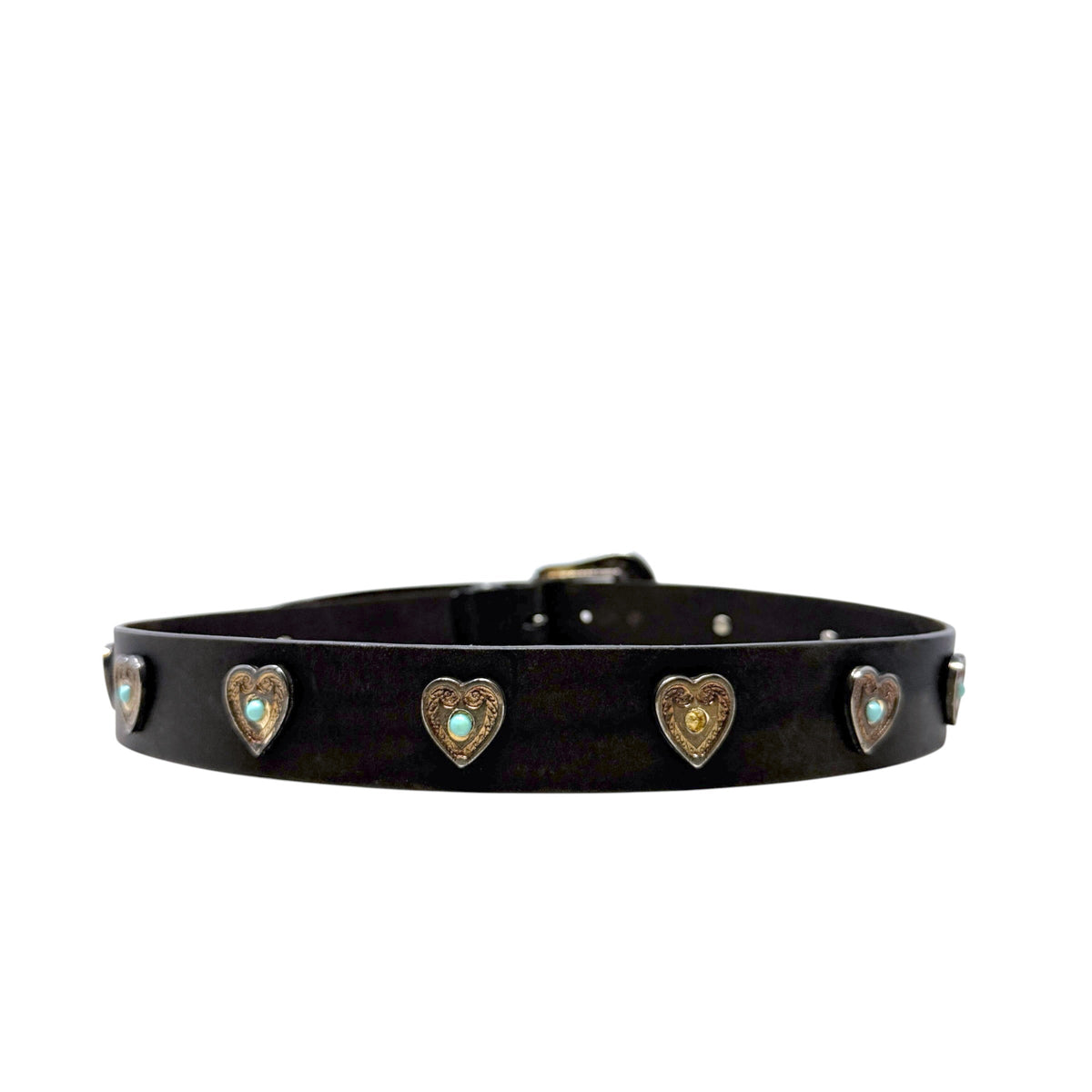 Leather Belt By Saks Fifth Avenue, Size: Medium