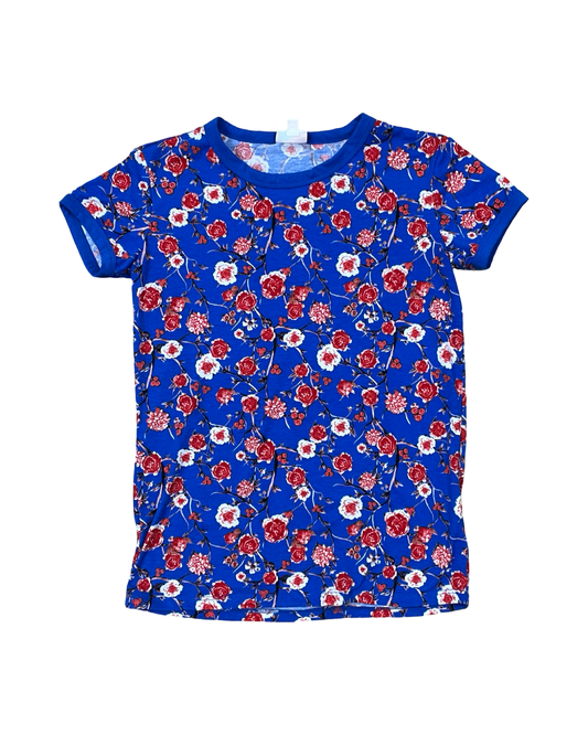 Top Ss By Lularoe In Blue & Red, Size:Xxs