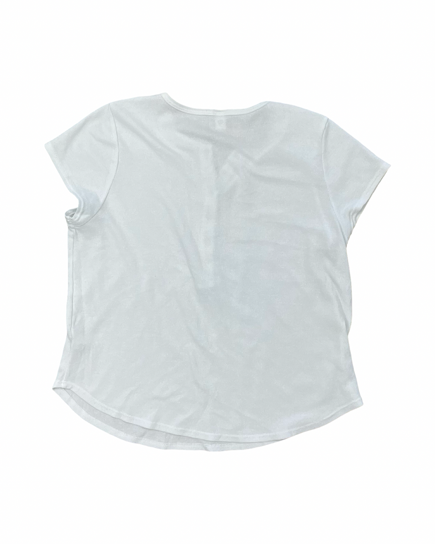 Top Ss Basic By Old Navy In White, Size:Xl
