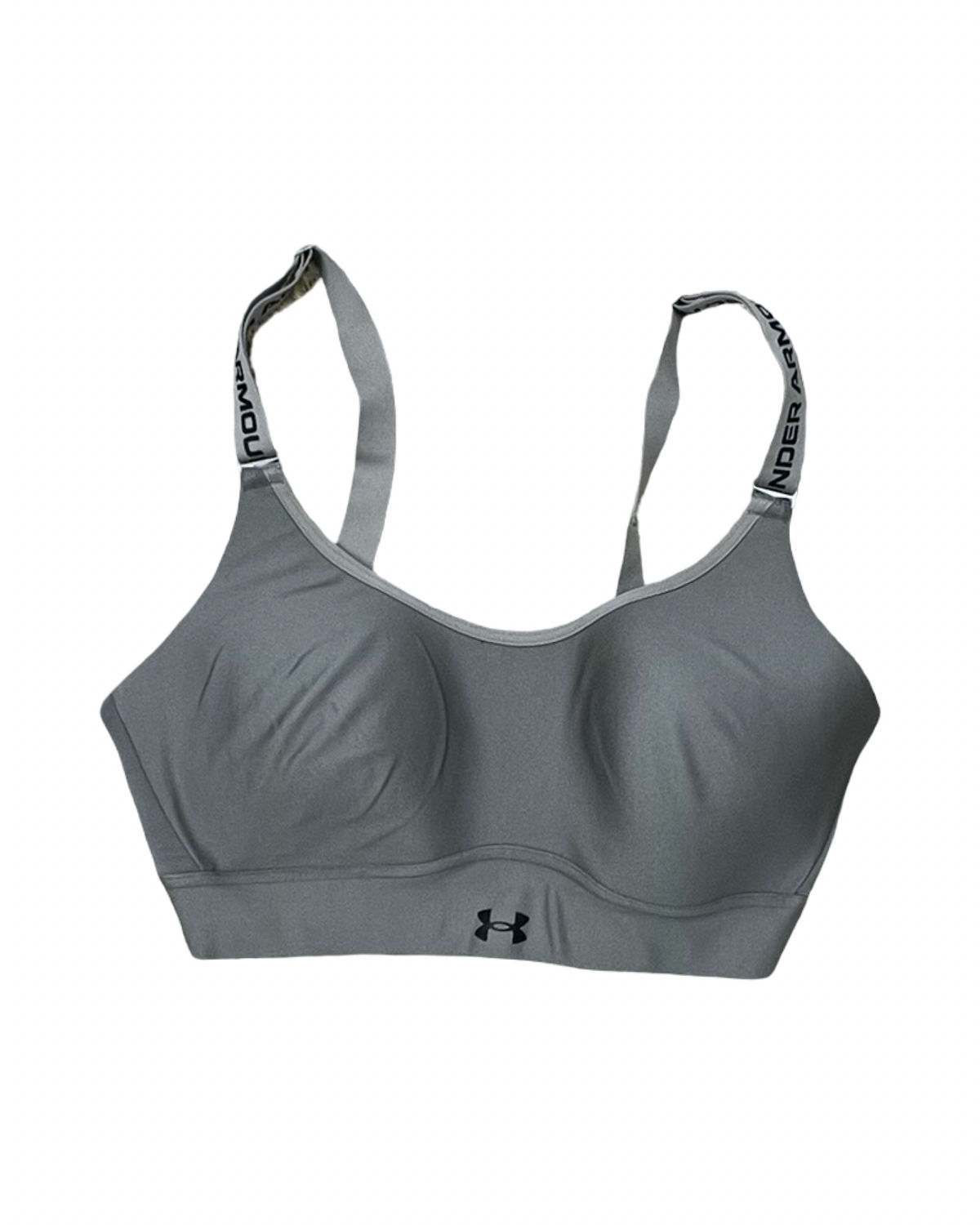 Athletic Bra By Under Armour In Grey, Size:S
