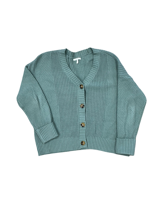 Sweater Cardigan By Maurices In Green, Size:1