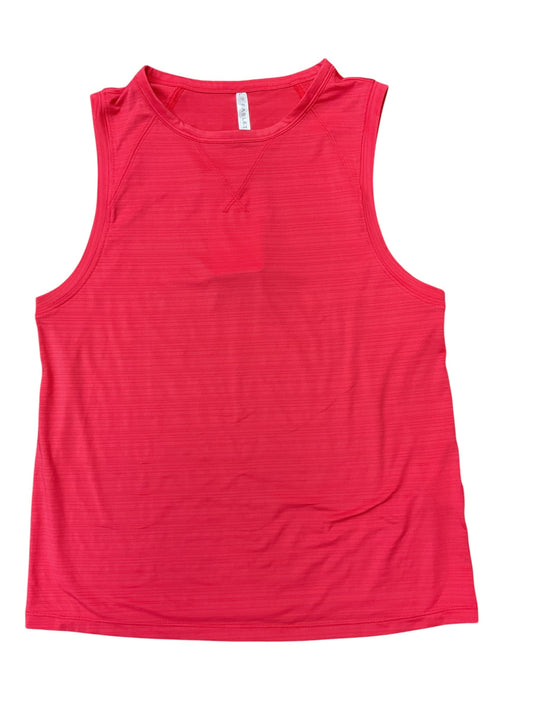 Athletic Tank Top By Fabletics In Red, Size:Xxs