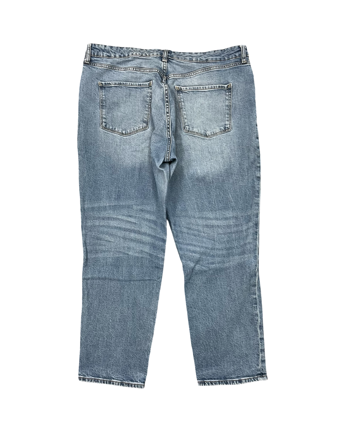 Jeans Boyfriend By Ana In Blue Denim, Size:14