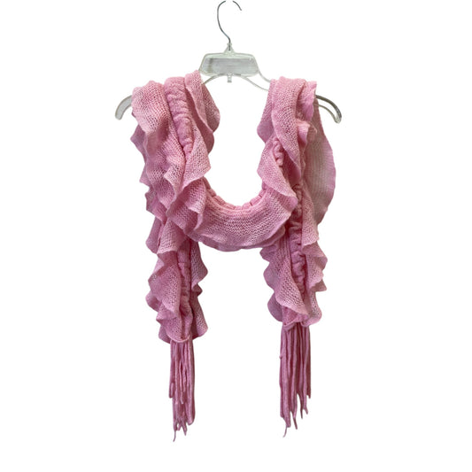 Scarf Winter By Cme In Pink