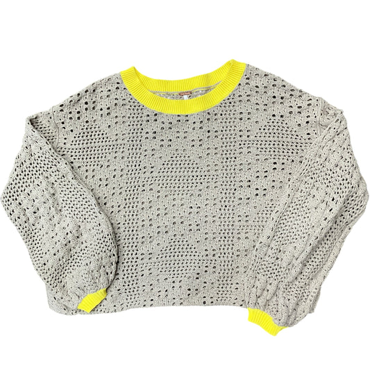 Sweater By Free People In Tan & Yellow, Size:Xs