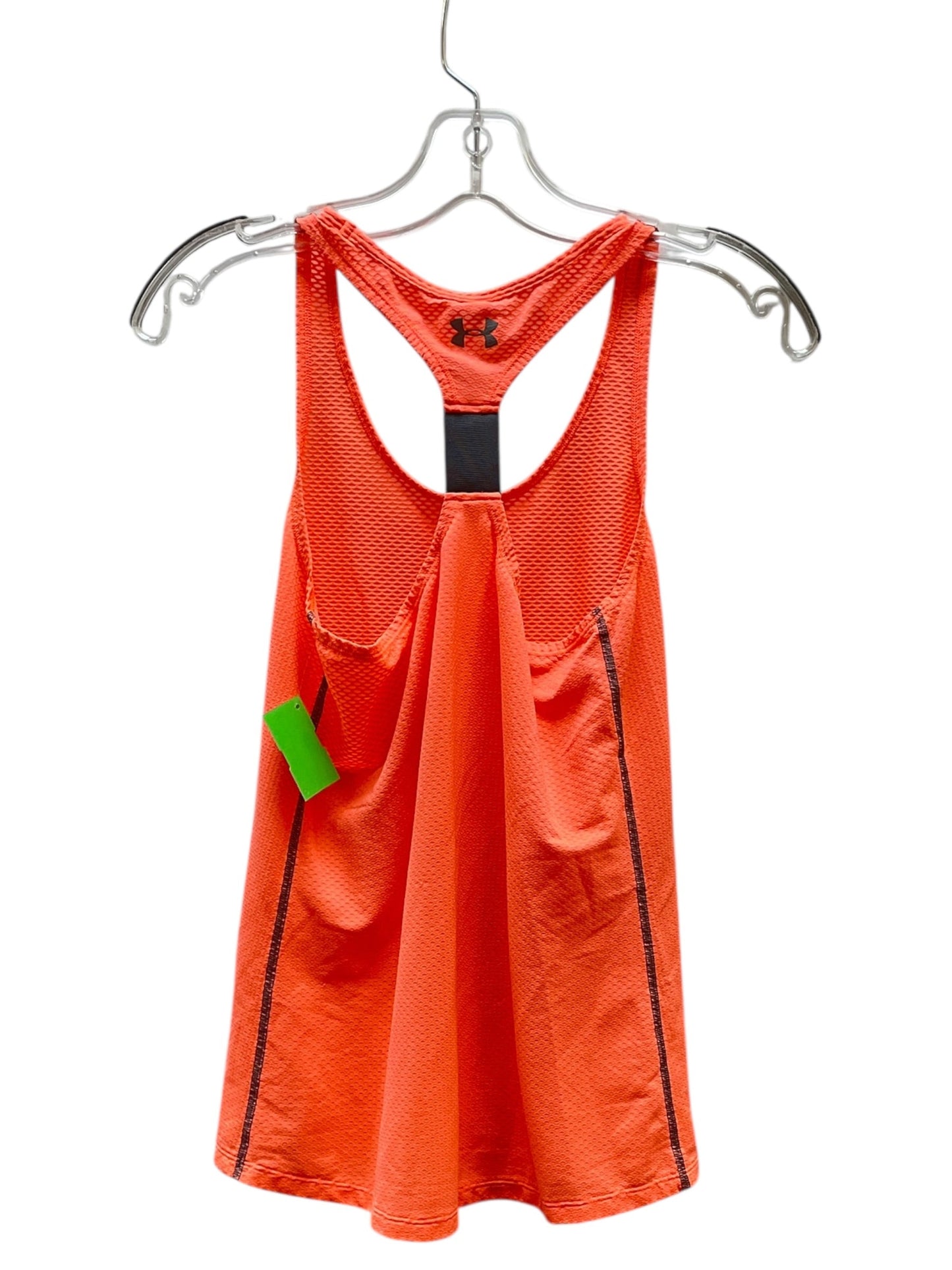 Athletic Tank Top By Under Armour In Orange, Size:Xs