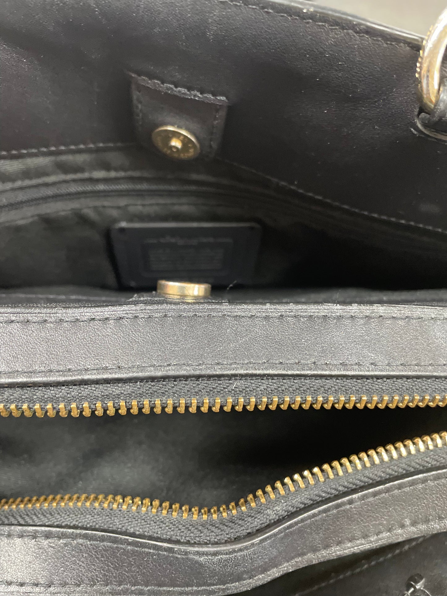 Handbag Designer By Coach, Size: Medium