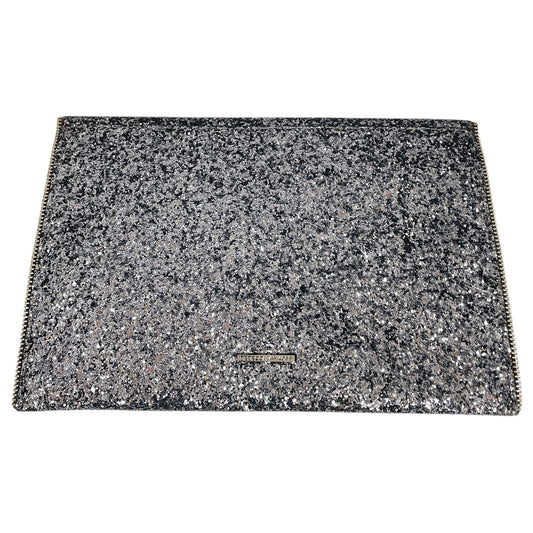 Wristlet Designer By Rebecca Minkoff In Silver, Size:Medium