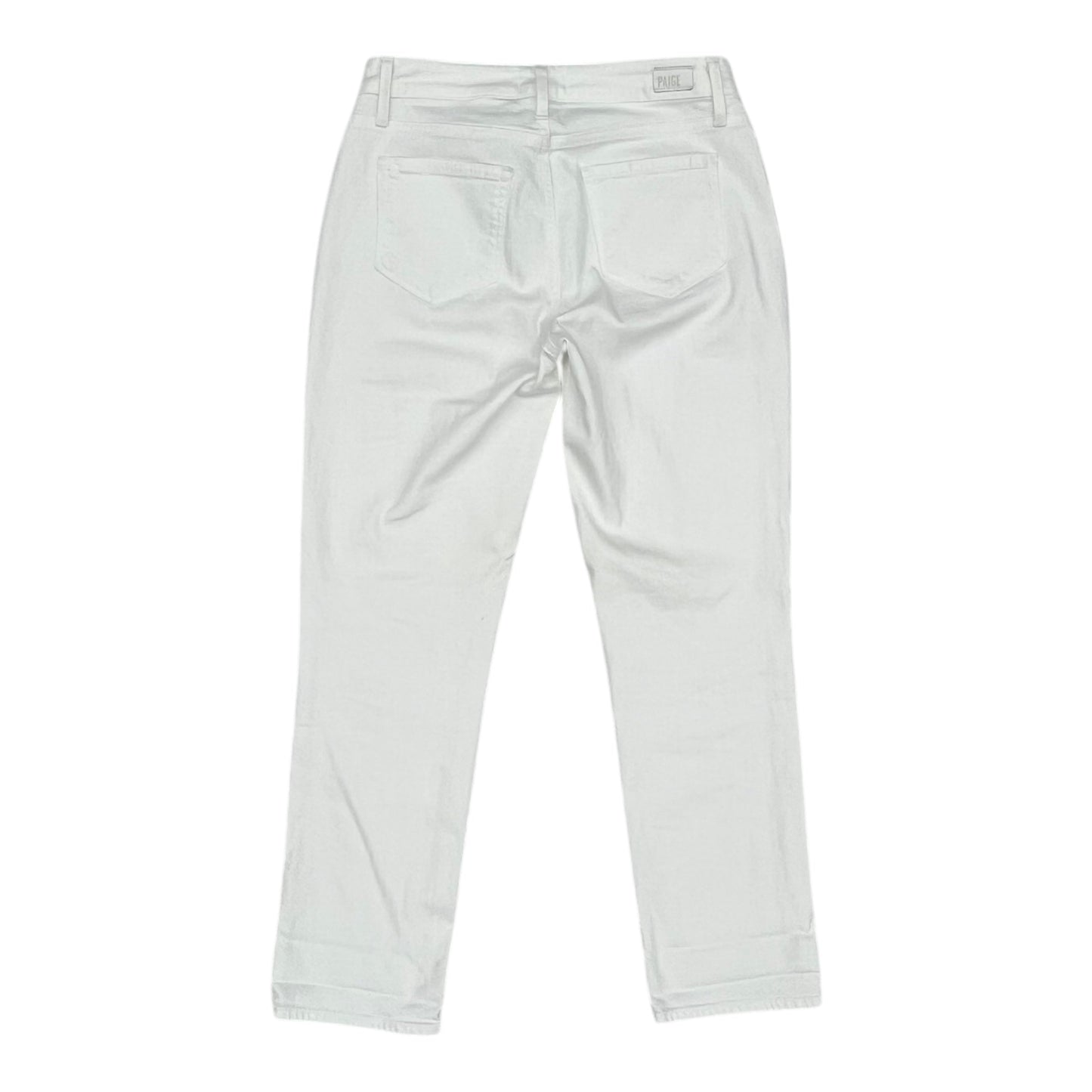 Jeans Straight By Paige In White Denim, Size:2