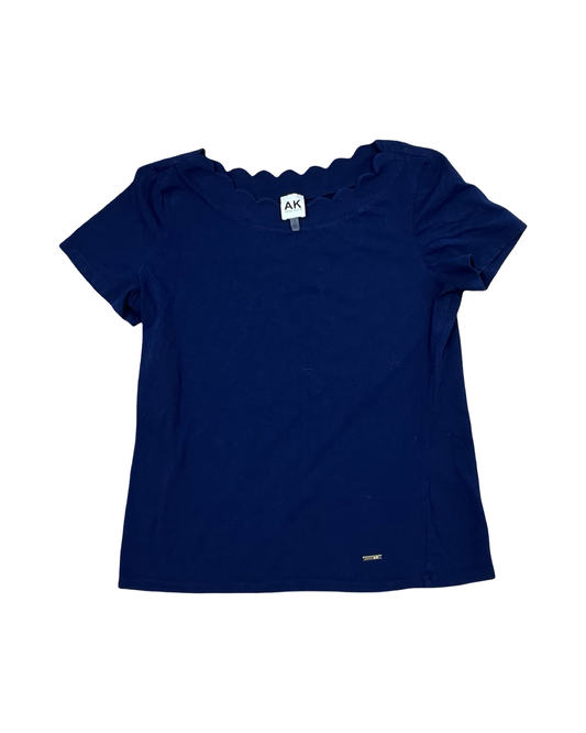 Top Ss By Anne Klein In Blue, Size:M