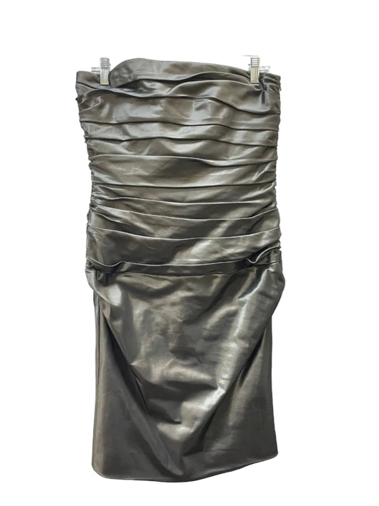 Dress Party Midi By Ralph Lauren In Grey, Size:M