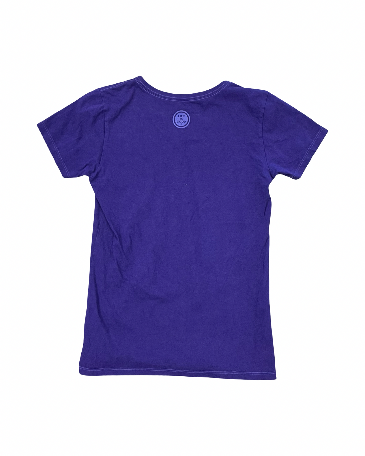 Top Ss Basic By Life Is Good In Purple, Size:S