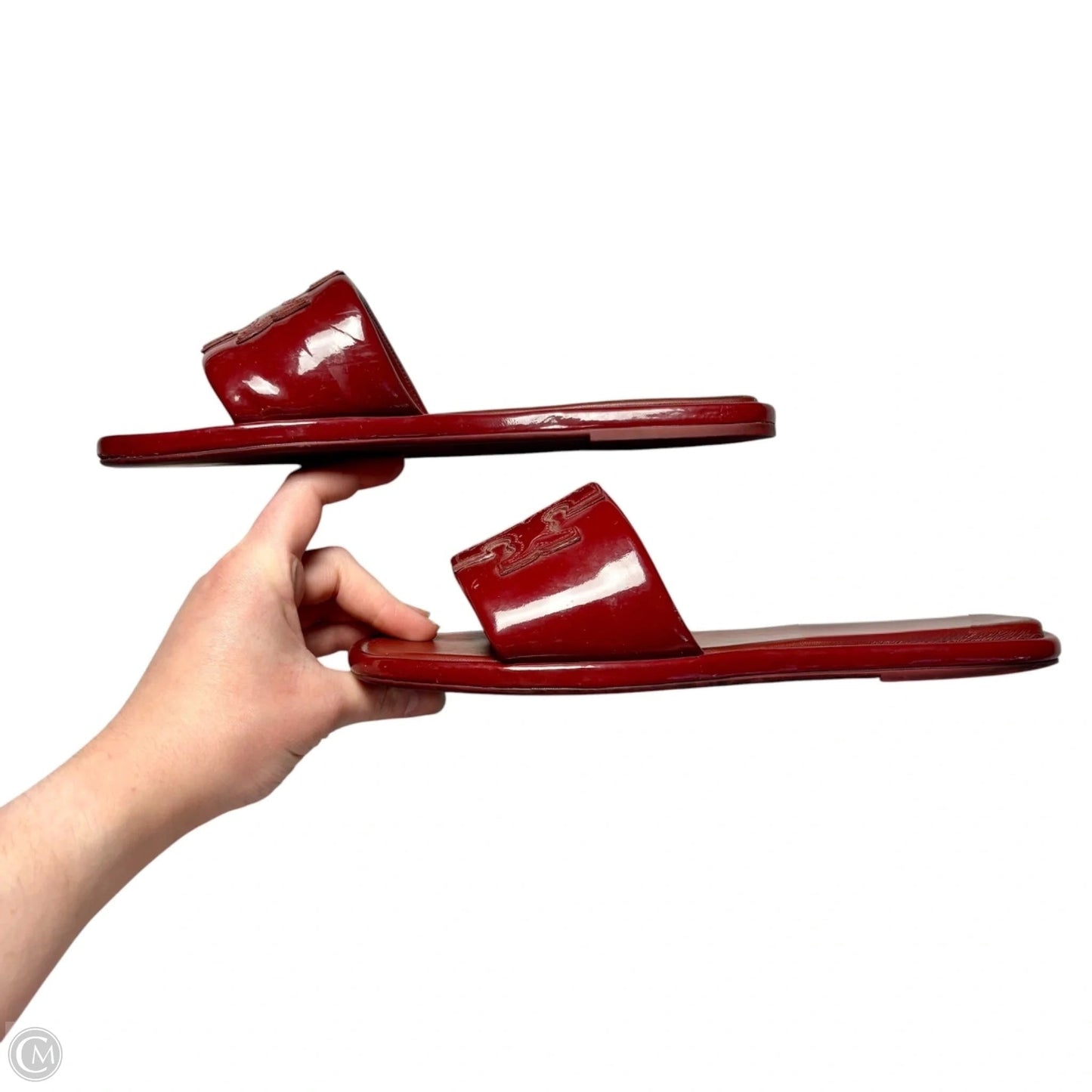 Sandals Designer By Tory Burch In Red, Size: 8.5