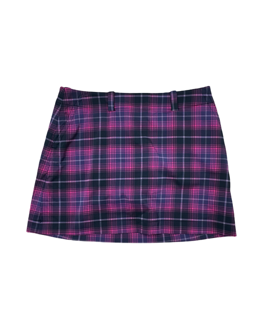 Athletic Skort By Nike In Black & Pink, Size:L
