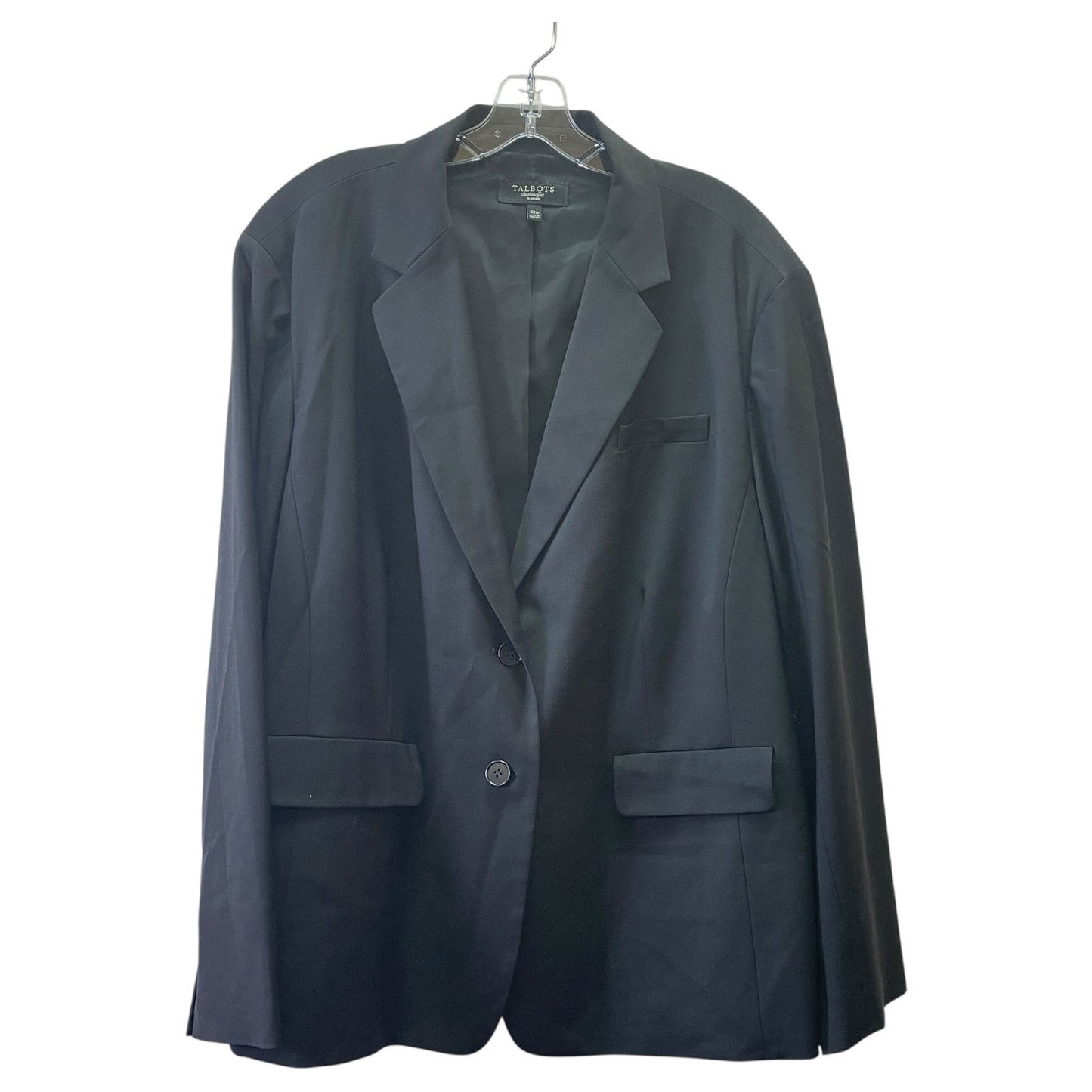 Blazer By Talbots In Black, Size:2X