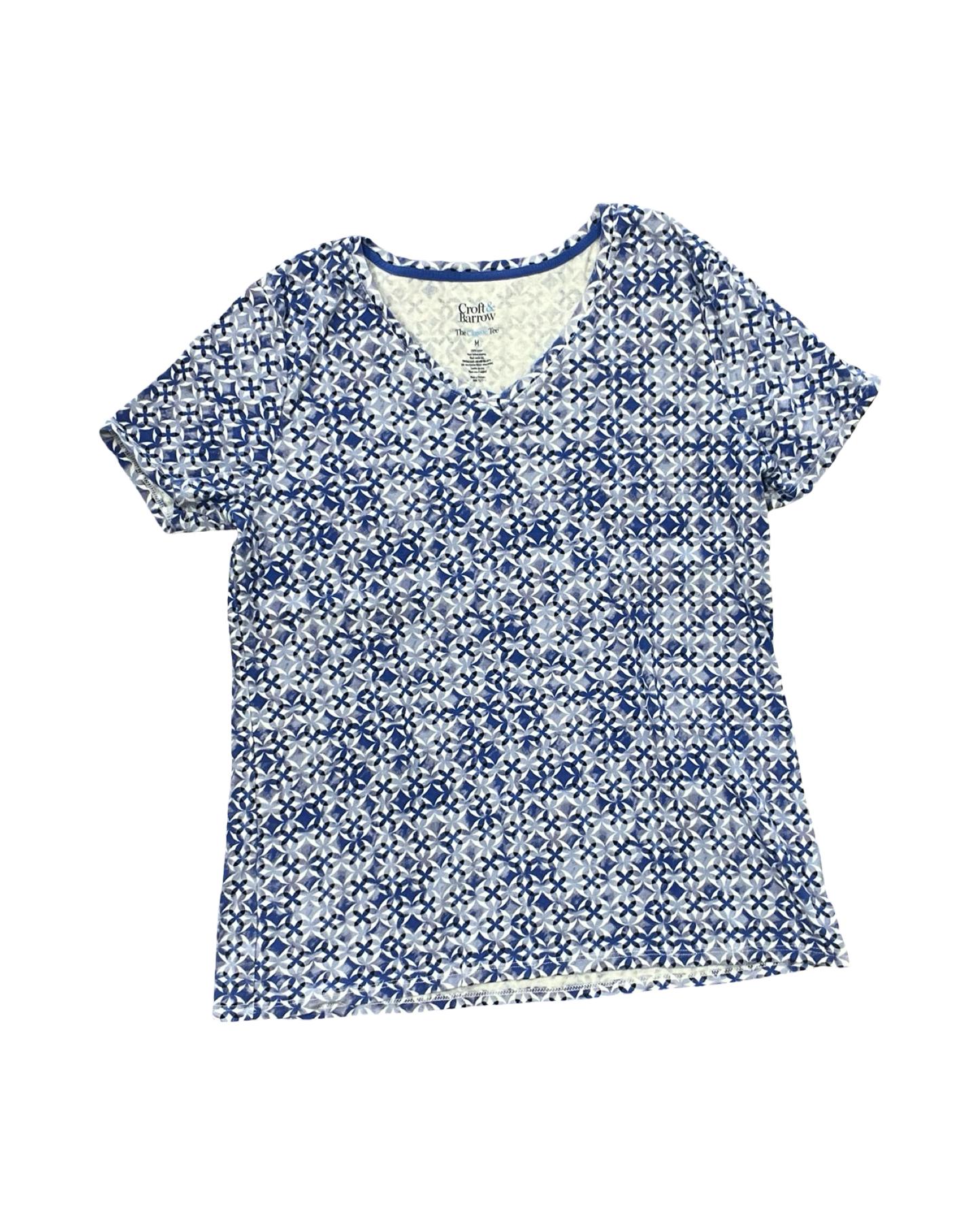 Top Ss By Croft And Barrow In Blue, Size:M